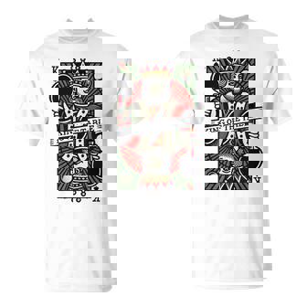 Carte De Jeu Rétro Roi De La Table De Tennis De Table T-Shirt - Cadeauxyz