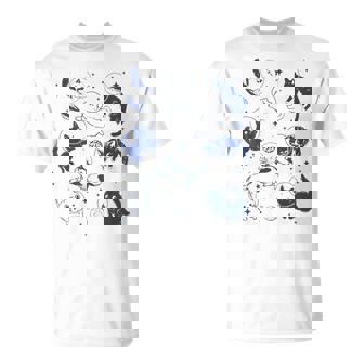 Cats Astronaut In Space Space Cat For Cat Lover T-Shirt - Thegiftio UK