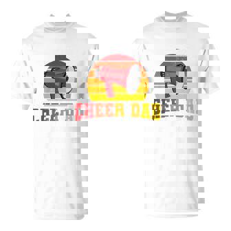 Cheer Dad チアリーディング 父の日 長袖tシャツ Tシャツ - Kawaiitshirt