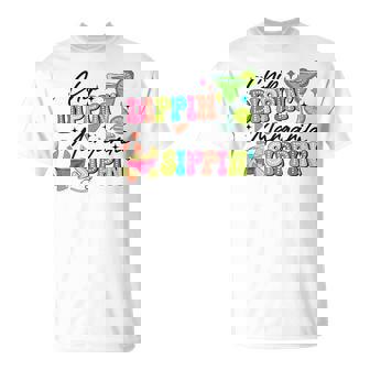 Chip Dippin & Margarita Sippin Cinco De Mayo Drinking T-Shirt - Thegiftio