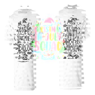 Christmas In July Squad Summer Vibes Beach Party T-Shirt - Monsterry