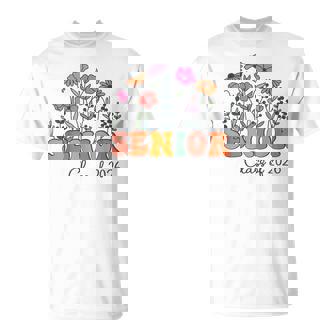 Class Of 2026 Senior 2026 Graduation 2026 Girls Floral T-Shirt - Thegiftio UK