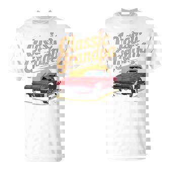 Classic Grandpa Car Enthusiast Retro Auto T-Shirt - Thegiftio UK