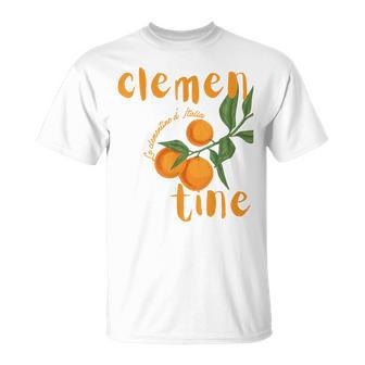 Clementine Le Clementine D' Italia Clementines T-Shirt - Thegiftio UK