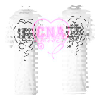 Cna認定看護助手患者ヘルスケア ピンク Tシャツ - Kawaiitshirt