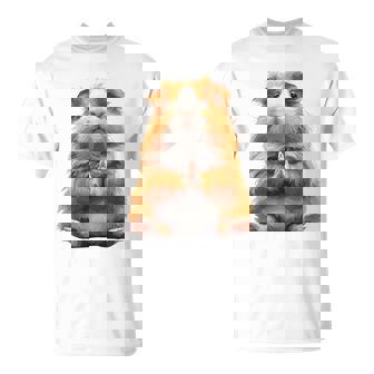 Cobaya Meditación Zen Calma Animal Yoga Camiseta unisex - Regaloses