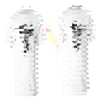 Colibrí Animal Zoo Colorido Colibrí Camiseta unisex - Regaloses