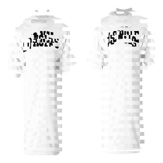 College Américain Los Angeles California T-Shirt - Cadeauxyz