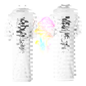 Colorful Minimalic Drippingkull 長袖tシャツ Tシャツ - Kawaiitshirt