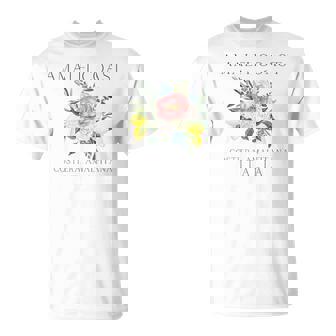 Côte Amalfitaine Citrons Et Fleurs Amalfi Italie T-Shirt - Cadeauxyz