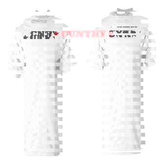 Country Cowboy Concert Western Cowgirl Cuntry T-Shirt - Monsterry