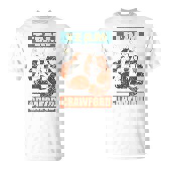 Crawford Last Name Retro Family Crawford Boxing T-Shirt | Mazezy