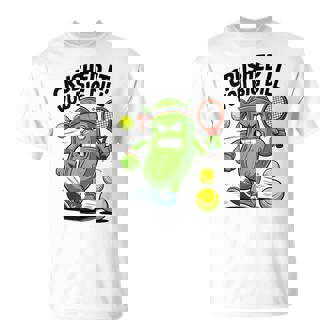 Crushed It You Big Dill Pickle Tennis Tシャツ - Kawaiitshirt