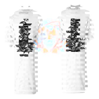 Dachshund 4Th Of July Patriotic Dog Dachshund Fourth Of July T-Shirt - Thegiftio