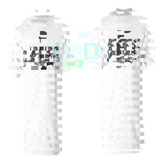 Dada Of The Birthday Boy Hole In One Golf Sport Matching T-Shirt - Thegiftio