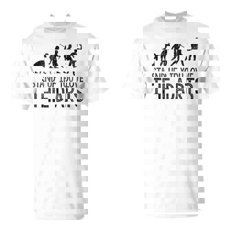 Darts ダーツプレイヤーのための男性ダーツギフト Tシャツ - Kawaiitshirt