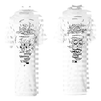 Day Of The Dead To Paint And Colour For Children's Decorative T-Shirt - Seseable