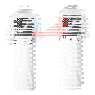 De La Bandera Americana Tie Dye 4 De Julio Usa Patriotic 2 Camiseta unisex - Regaloses