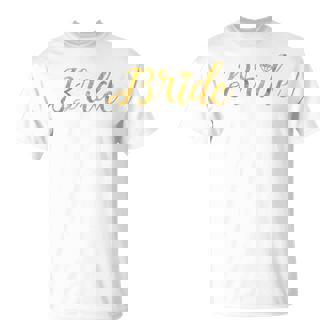 De Novia Con Lámina Doradaintética Despedida Deoltera Camiseta unisex - Regaloses