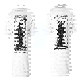 Death Tarot Card 13 Craft Gothic Reaper Aesthetic Tシャツ - Kawaiitshirt