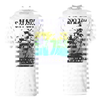 Deurf De Córcegaanta Cruz California Usa In Mangas Camiseta unisex - Regaloses