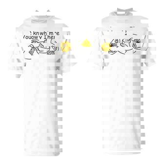 Deviled Egg You Know Why I'm Here Retro Thanksgiving Dinner T-Shirt | Mazezy