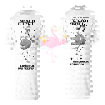 Die Lage Ist Besäufniserregend Mit Flamingo T-Shirt - Geschenkecke