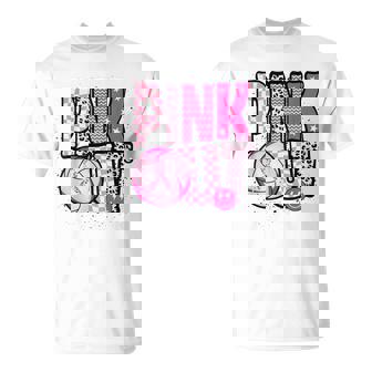 Dig For A Cure Volleyball Pink Out Breast Cancer Awareness T-Shirt - Thegiftio UK