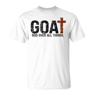 Diosobre Todas Las Cosas Está Buscando A Jesús El Mejor In Mangas Camiseta unisex - Regaloses