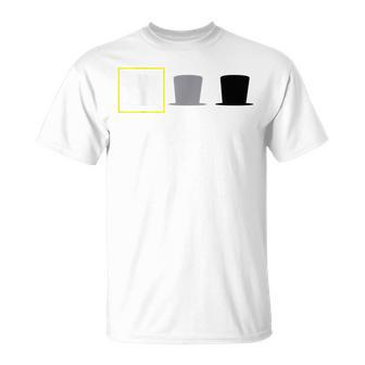 Divertido Hacker Deombrero Blanco De Ciberseguridad Camiseta unisex - Regaloses