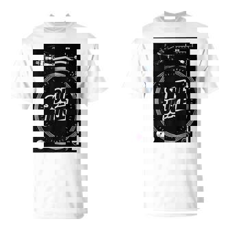 Dj ターンテーブル バトルレコードプレーヤー ディスク ジョッキー ミュージックディスコ Tシャツ - Kawaiitshirt