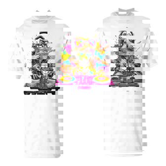 Dj フトアゴヒゲトカゲ 音楽愛好家のキッズ ディージェイ Tシャツ - Kawaiitshirt