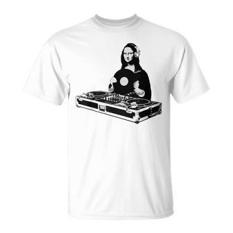 Djモナリザ Tシャツ - Kawaiitshirt