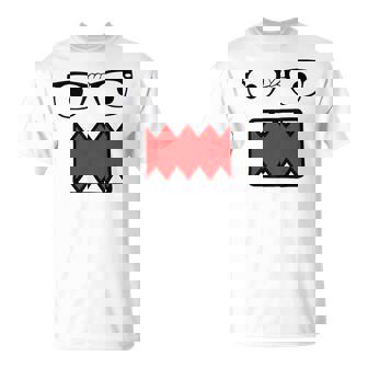 Domo Kun Face 2000'S Vintage Cartoon T-Shirt | Mazezy