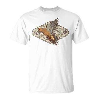 Dove Hunting Old Camo Hunter Camouflage Dad Grandpa T-Shirt - Thegiftio UK