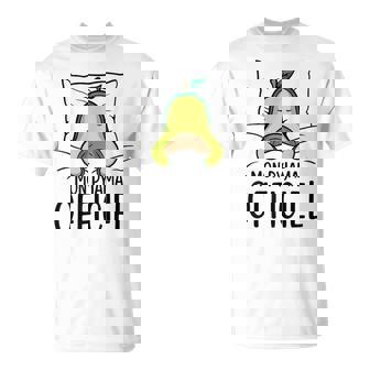 Drôle Idée Cadeaux Pyjamaleep Dormir Cadeau Blanc Pyjama Chemise De Nuit Coupe Classique Manche Courte Col Rond Blanc T-Shirt - Cadeauxyz