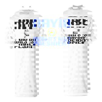 El Mejor Presidente Del Mundo De Nayib Bukele Camiseta unisex - Regaloses