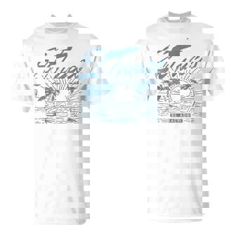 El Tunco エルサルバドル ヴィンテージ アンティーク調 ヤシの木 サーフ Tシャツ - Kawaiitshirt