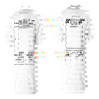 End Of The Year Autographs 2025 Last Day Of School Girls T-Shirt | Mazezy