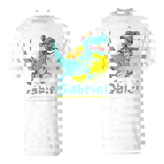 Enfant Gabriel Cadeau Dinosaure T-Shirt - Cadeauxyz