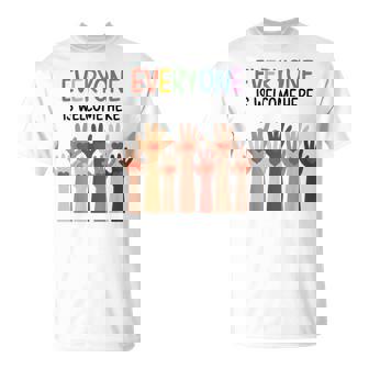 Everyone Is Welcome Here アイダホ 教師 男性 女性 キッズ Tシャツ - Kawaiitshirt