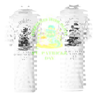 Everyones Irish Olotl Axolotl 聖パトリックデー グリーン アホロートル 長袖tシャツ Tシャツ - Kawaiitshirt