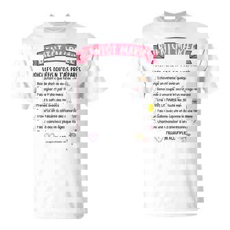 Evjf Drôle Bientôt Mariéoici Defis Qu'on T'as Préparé T-Shirt - Cadeauxyz