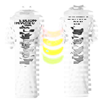 The Evolution Of Banana Novelty Graphic & Cool s Tシャツ - Kawaiitshirt