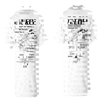 F-15 イーグル戦闘機 ジェット仕様 軍用飛行機 F15 イーグル Tシャツ - Kawaiitshirt