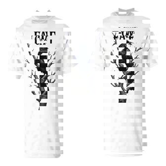 F-Caw-F Black Crow Bird Lovers T-Shirt - Monsterry