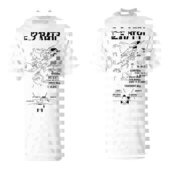 F22 ラプター戦闘機 ジェット仕様 軍用飛行機 F22 ラプター Tシャツ - Kawaiitshirt