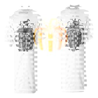 Fall Book Pumpkin Fall Librarians Bookworm Teachers Students T-Shirt | Mazezy