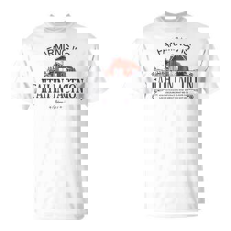 Farming Is Faith In Action Vintage Farmer Christian T-Shirt - Thegiftio UK