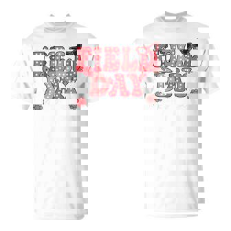 Field Day Red Team Color Field Trip Team Game Competition T-Shirt - Thegiftio